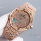 Best Audemars Piguet Royal Oak Rose Gold Full Diamond Automatic Watch 41mm (3)_th.jpg